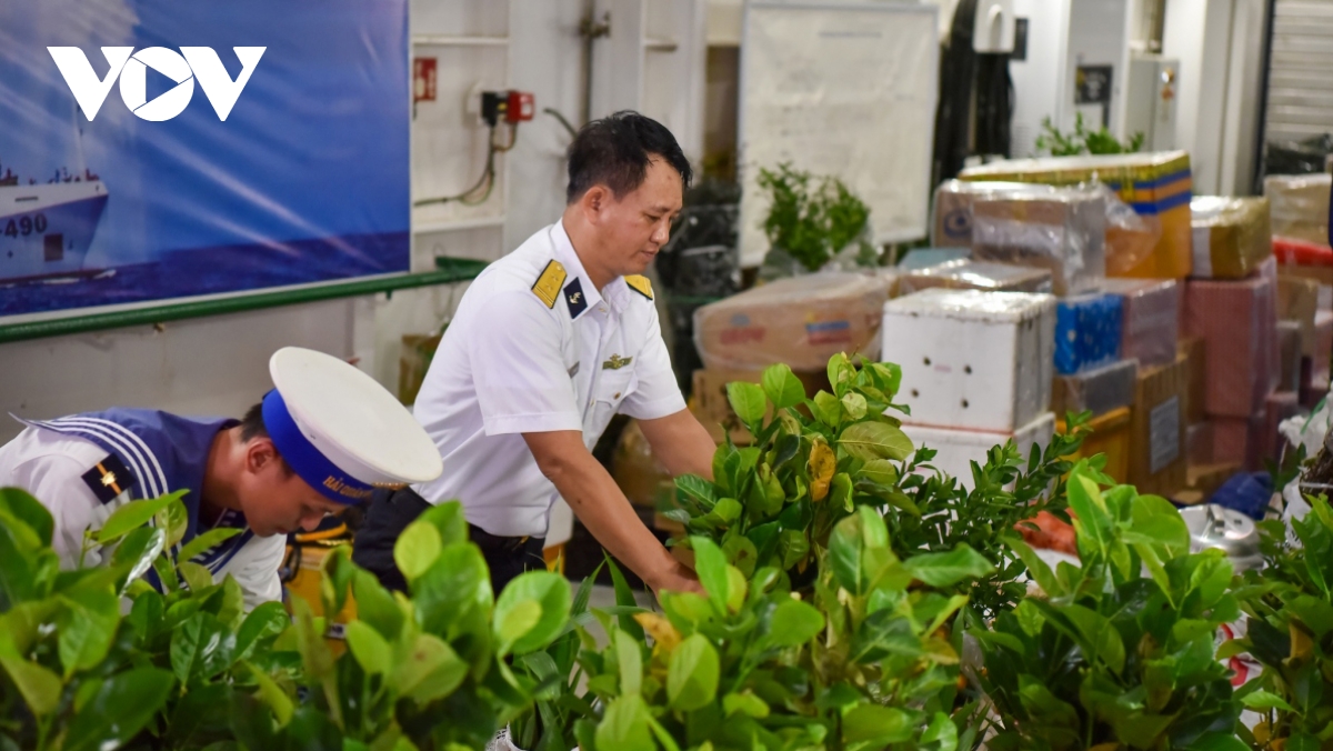 Tet gifts delivered to Truong Sa soldiers